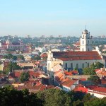 Baltikum-Blick-auf-Vilnius