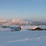 norwegische Winterlandschaft